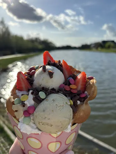 Lody nad Stawem Smug